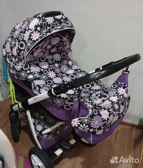 Детская коляска 2 в 1 бу
