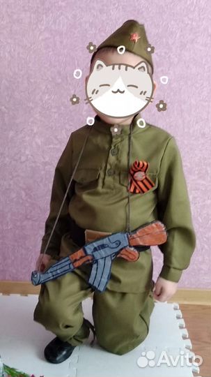 Костюм Солдат 3-5 лет Прокат