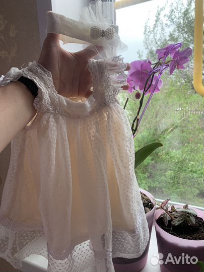 Платье для девочки 68 74