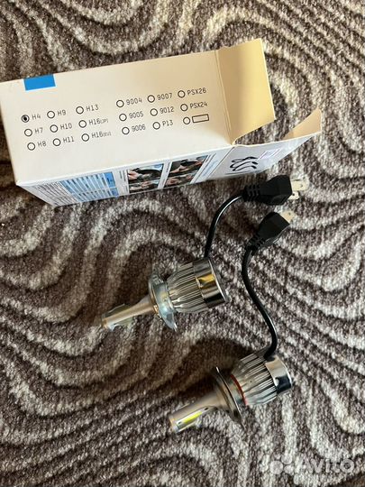 Светодиодные лампочки H4