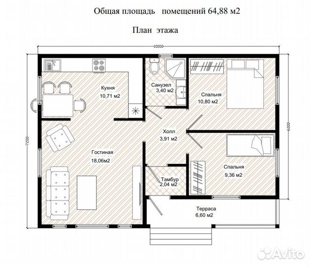 Дом Каркасные