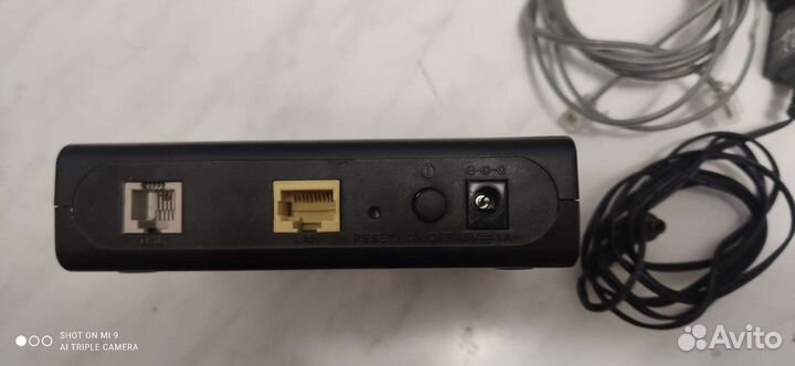 Модем adsl и роутер vi-fi TP link