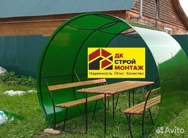 Беседка Бочка