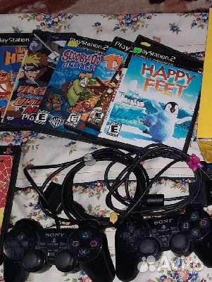 Игровая приставка sony playstation 2 бу