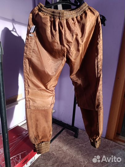 Брюки кожаные