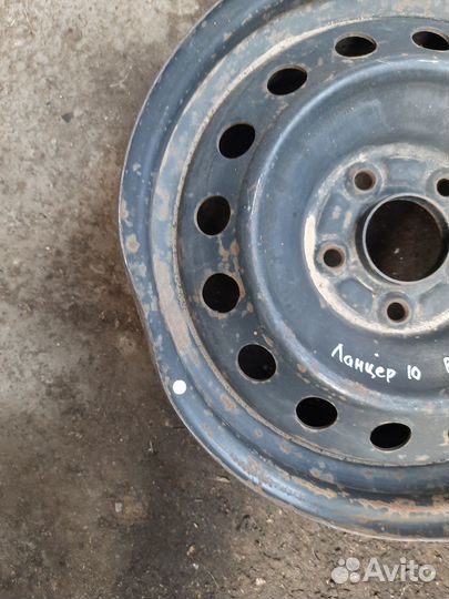 Штампованные диски mitsubishi lancer r16