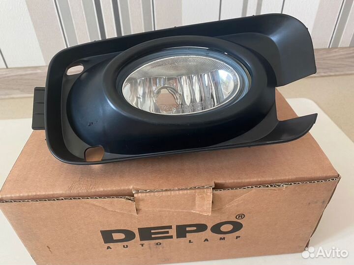 Фара противотуманная левая хонда аккорд 7 сл / см