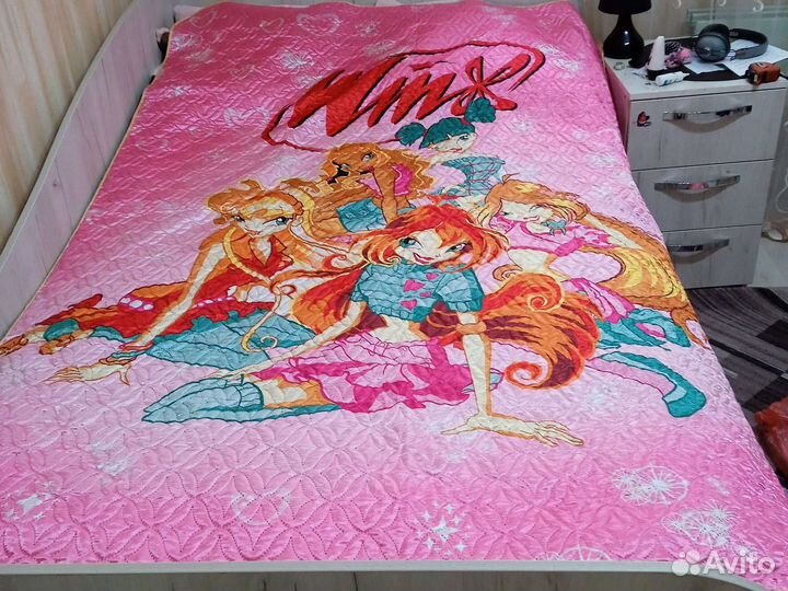 Плед покрывало детский винкс