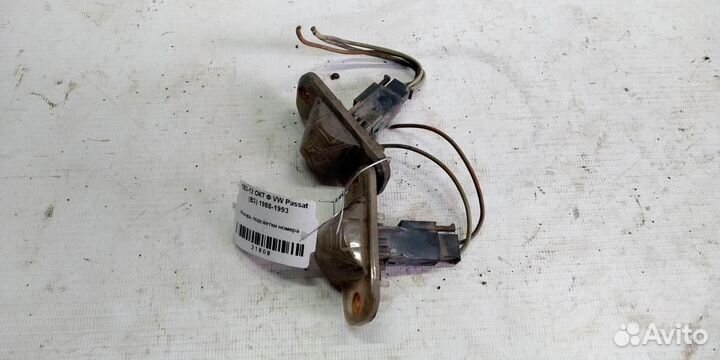 Фонарь подсветки номера volkswagen Passat B3