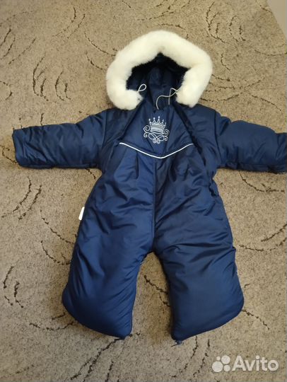 Зимний комбинезон трансформер 68-80