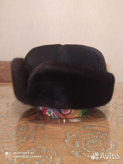 Меховая мужская кепка