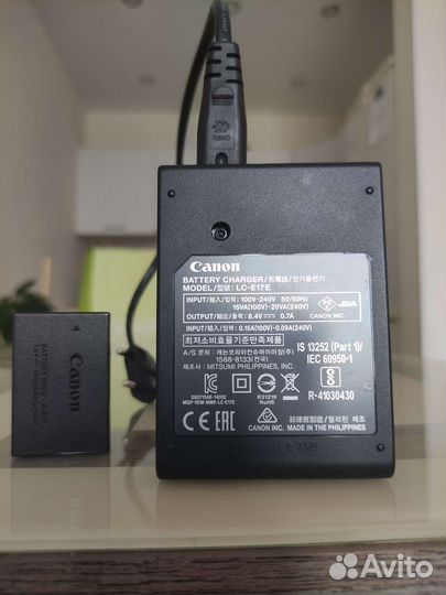 Батарея Canon LP-E17 оригинал + зу LC-E17