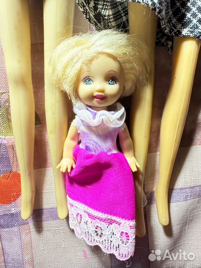 Барби с аксессуарами и одеждой