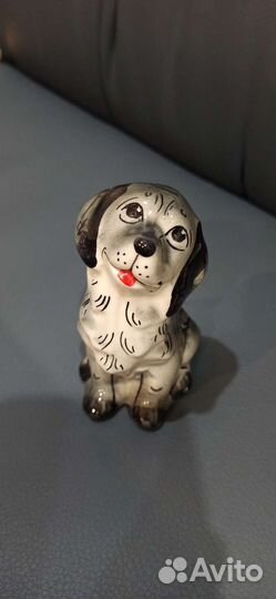 Маленькая собака фарфор