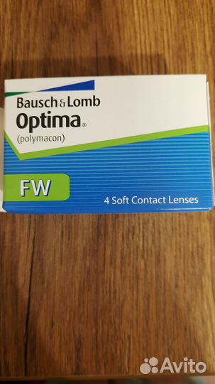 Линзы контактные