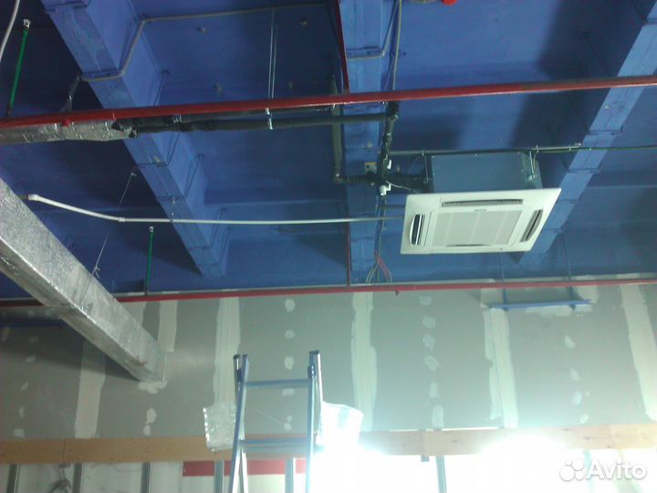 Монтаж систем вентиляции и кондиционирования