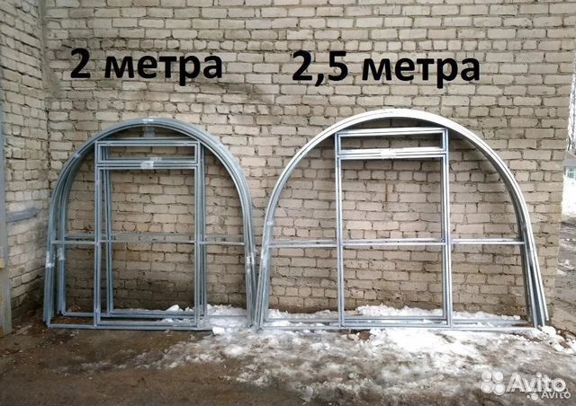 Теплицы нестандартной ширины от 2-х до 3,5 метров
