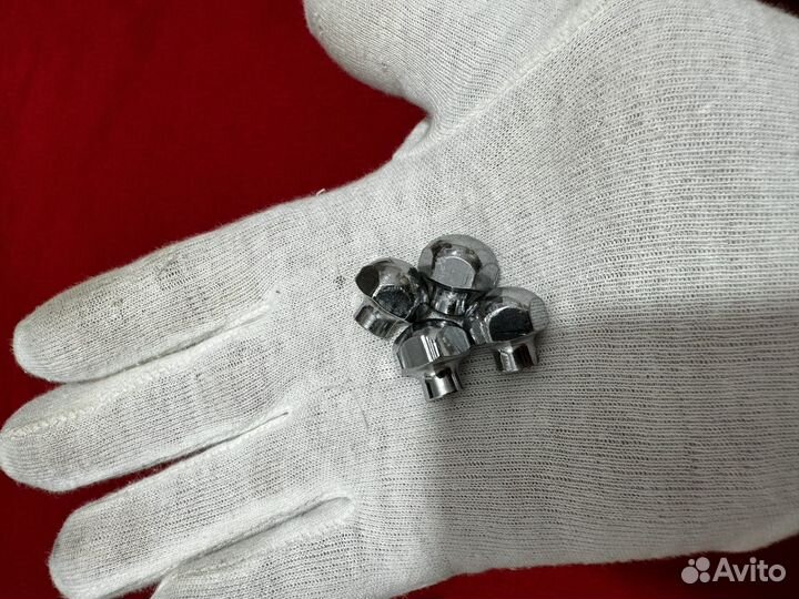 Ваз 2106,2103, 2101 хром гайки дворников СССР