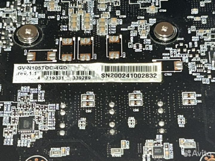Gigabyte GeForce GTX 1050 Ti OC 4G