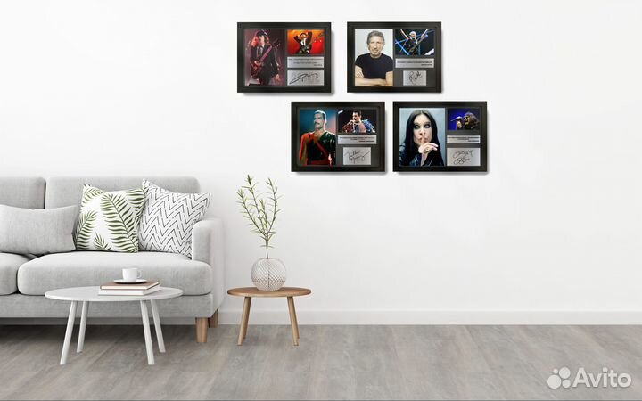 Диана Арбенина Ночные Снайперы автограф на металле