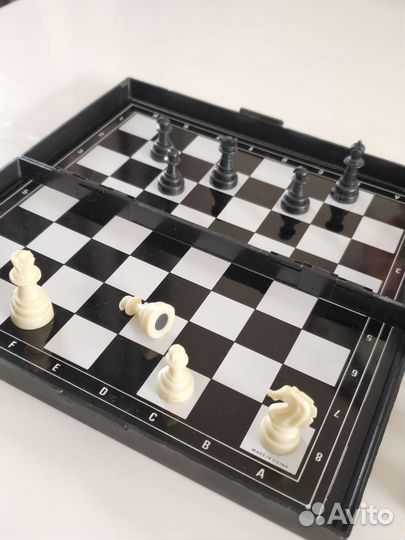 Шахматы шашки магнитные дорожные настольные игры