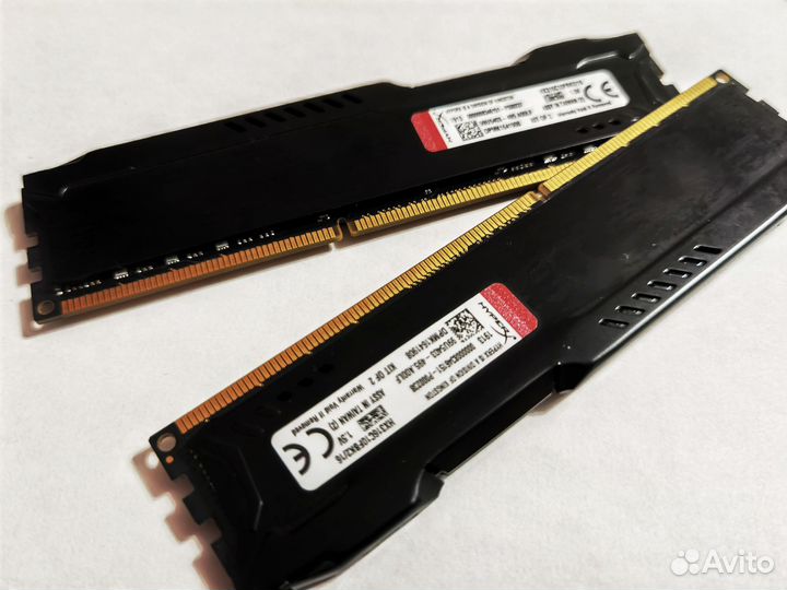 Оперативная память ddr3 16gb Kingston HyperX fury
