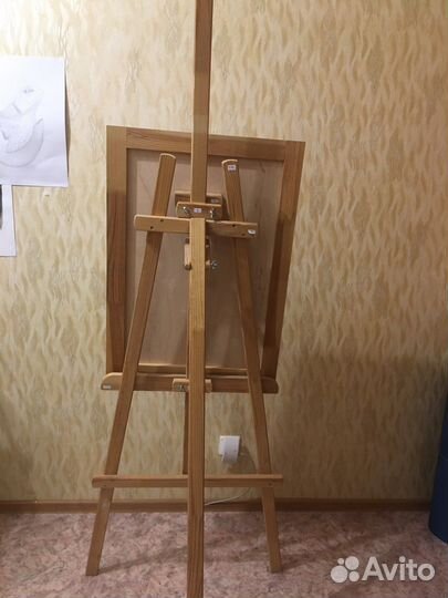 Мольберт художественный с планшетом