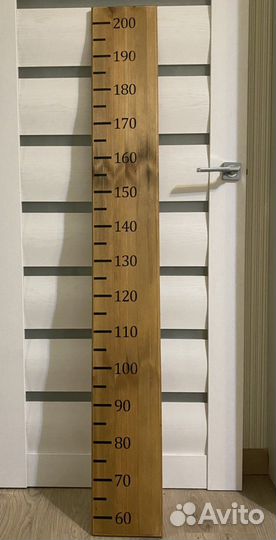 Ростомер натуральное дерево новый