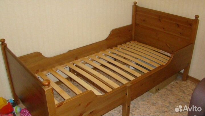 Детская кровать IKEA лексвик