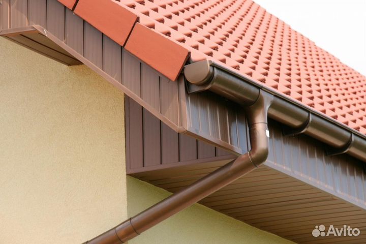 Водостоки, отливы, кровля