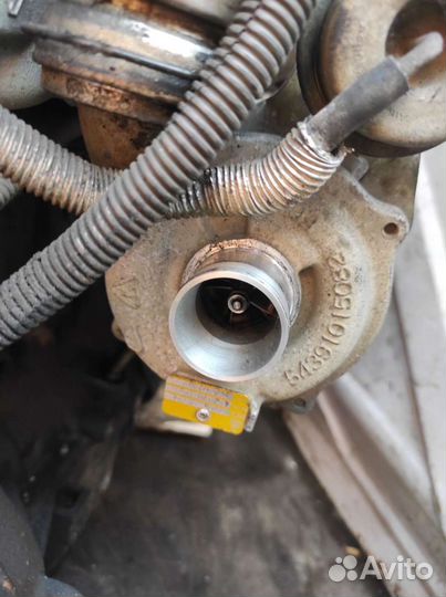 Турбина на Renault kangoo и nissan note.1.5 DCI