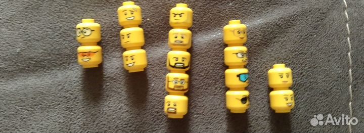 Lego city Фигурки Головы Ноги