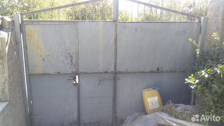Ворота гаражные металлические бу