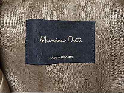 Жилет Massimo Dutti металлик бронзовая размер S, Москва