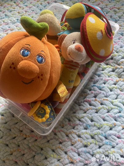 Игрушки погремушки пакетом