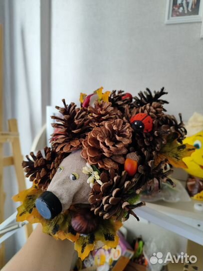 Осенняя поделка Ёжик