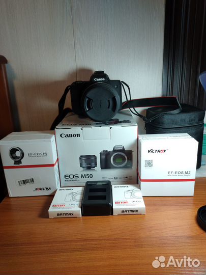 Фотоаппарат canon EOS M50