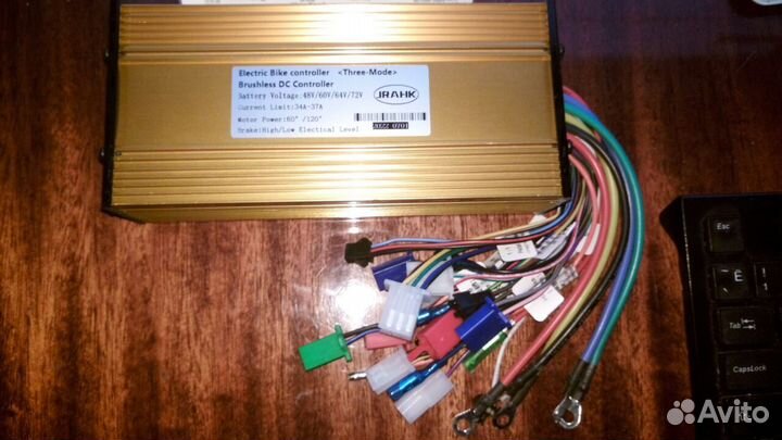 Контроллер синусный jrahk для электровелосипеда