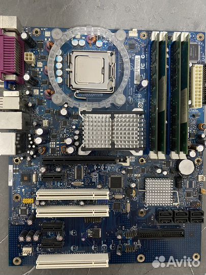 Материнская плата 775 ddr2