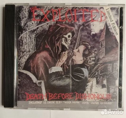 CD The Exploited - Death Before Dishonour