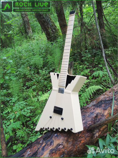 Акустическая безголовая гитара