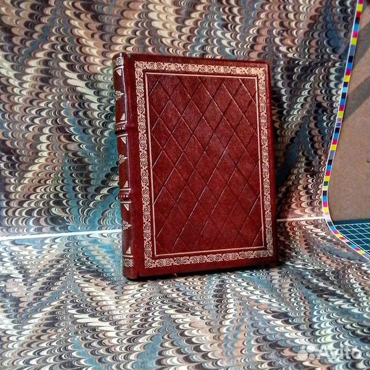 Скетчбук в кожаном переплете, ежедневник, скетчбук