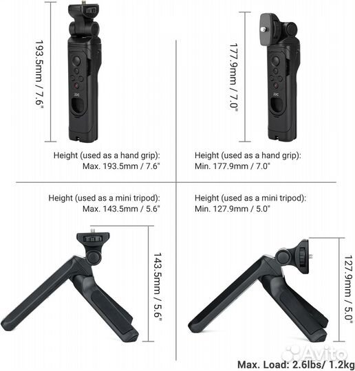 JJC TP-F1 Совместимость Fujifilm X-S20/X-H2S/X-H2