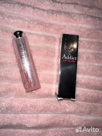 Бальзам dior addict lip glow 001 новый