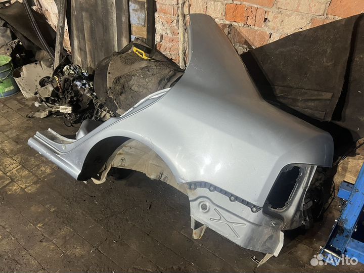 Крыло заднее левое Skoda Fabia sedan