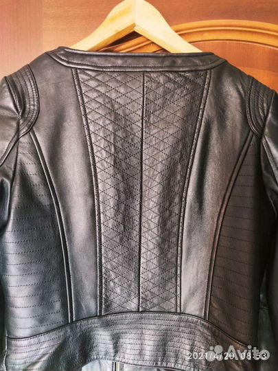 Куртка кожаная женская размер 42-44