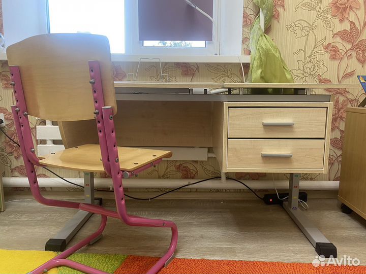 Стол ученический осанка 120 тт и стул(комплект)