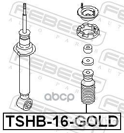 Пыльник амортизатора nissan primera 96-01 задне