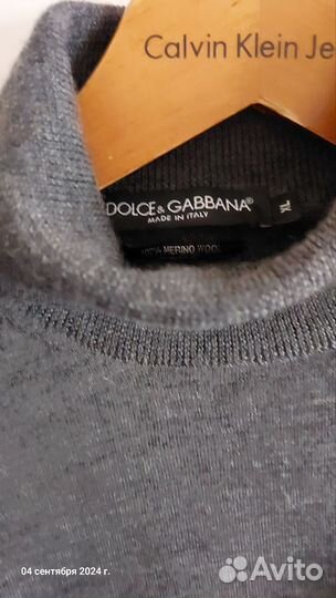 Свитер оверсайз Dolce&Gabbana меринос