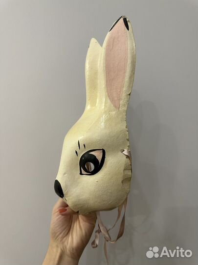 Маска маскарадная СССР заяц